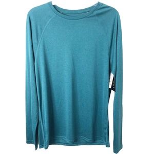 C9 by Champion NWT Men's Jade Green Long Sleeve Duo Dry Athletic Shirt Medium